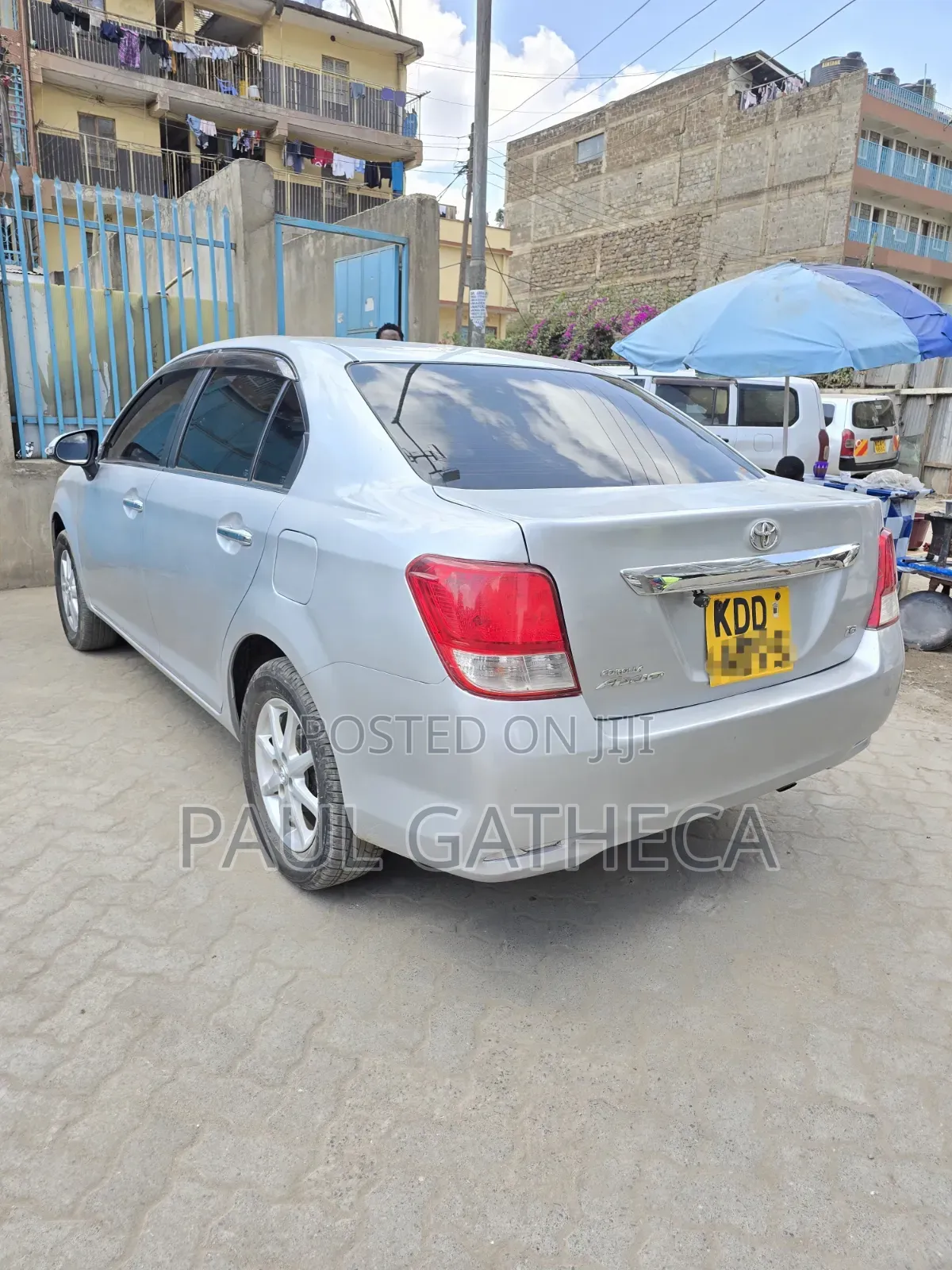 Toyota Axio 2015 Silver