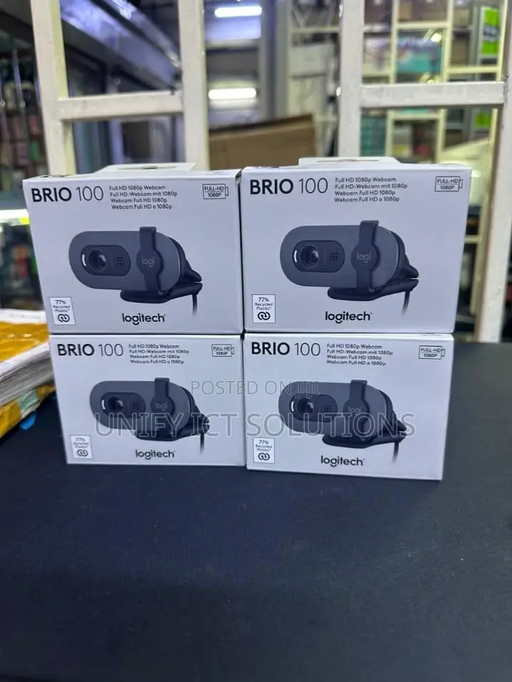 Logitech Brio 100 Full Hd Webcam