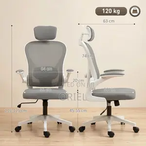 Swivel Office Chair – Ergonomic Comfortable Adjustable Desk Seat
