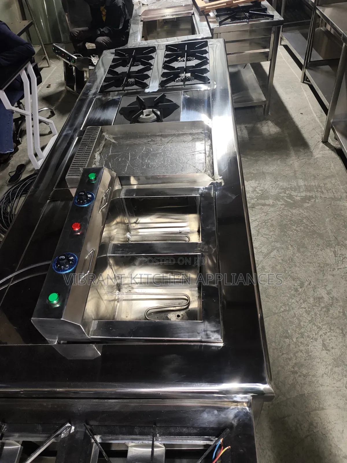 Combined Commercial Cooker