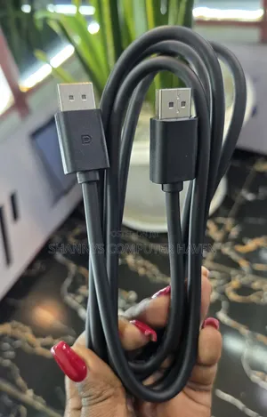 Displayport to Displayport Cable – 1.8m |Fhd 1080p|reliable Connection