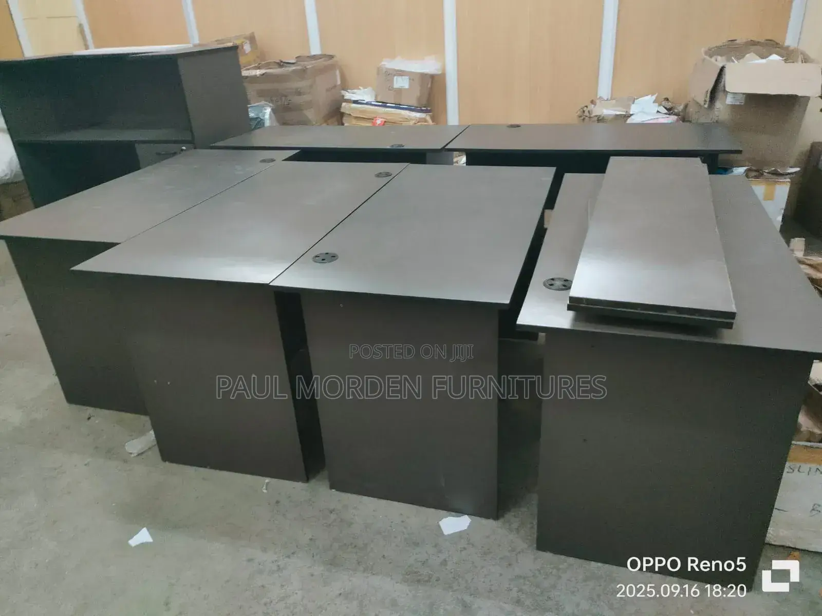 3 Compact Drawers Office Computer Table