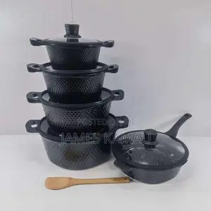 Bosch High Quality 11pc Cookware With Silicone Lid Covers