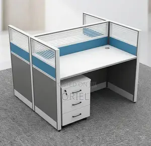 2-Way Office Workstation – Modern Two-Person Work Desk