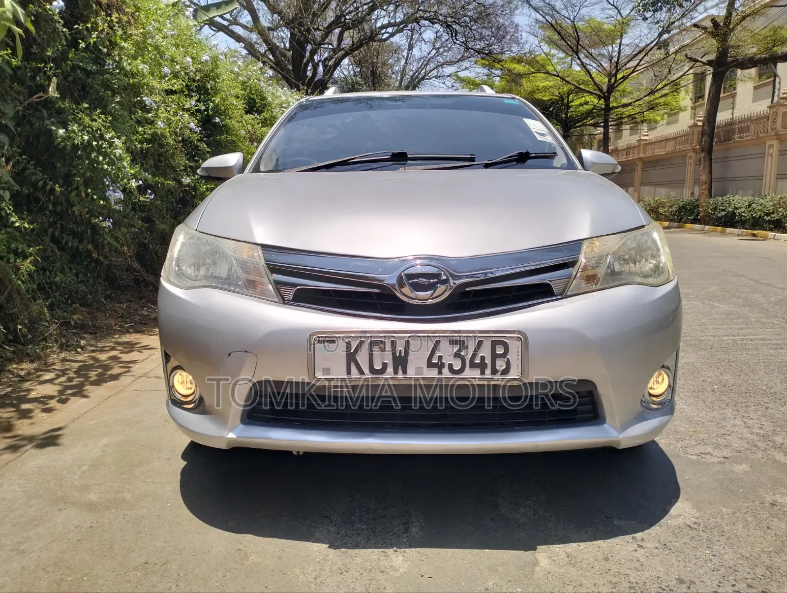 Toyota Corolla Fielder 2013 Silver