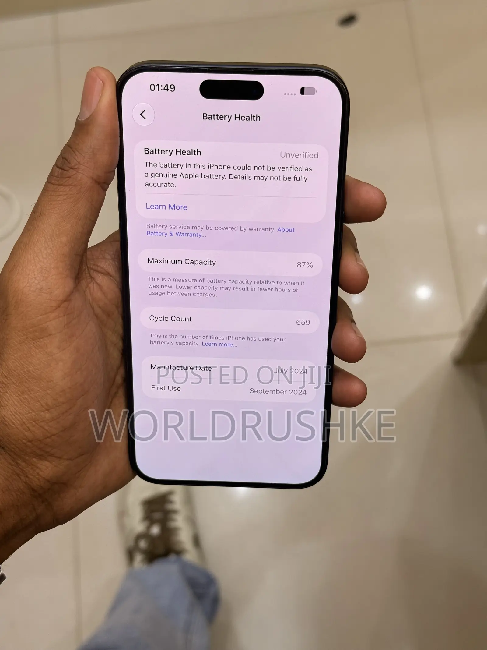Apple iPhone 15 Pro Max 256 GB Blue