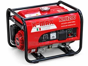 K-Max Km4200 Petrol Generator 1.2kva Portable Backup Power
