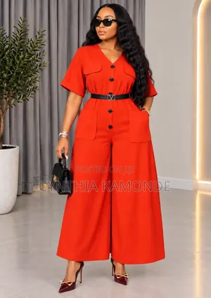 Belted Jumpsuit ( Size 42-48)