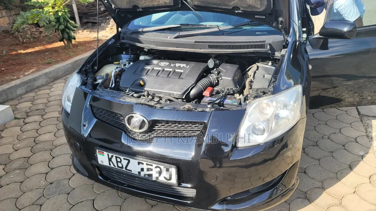 Toyota Auris 2008 Black