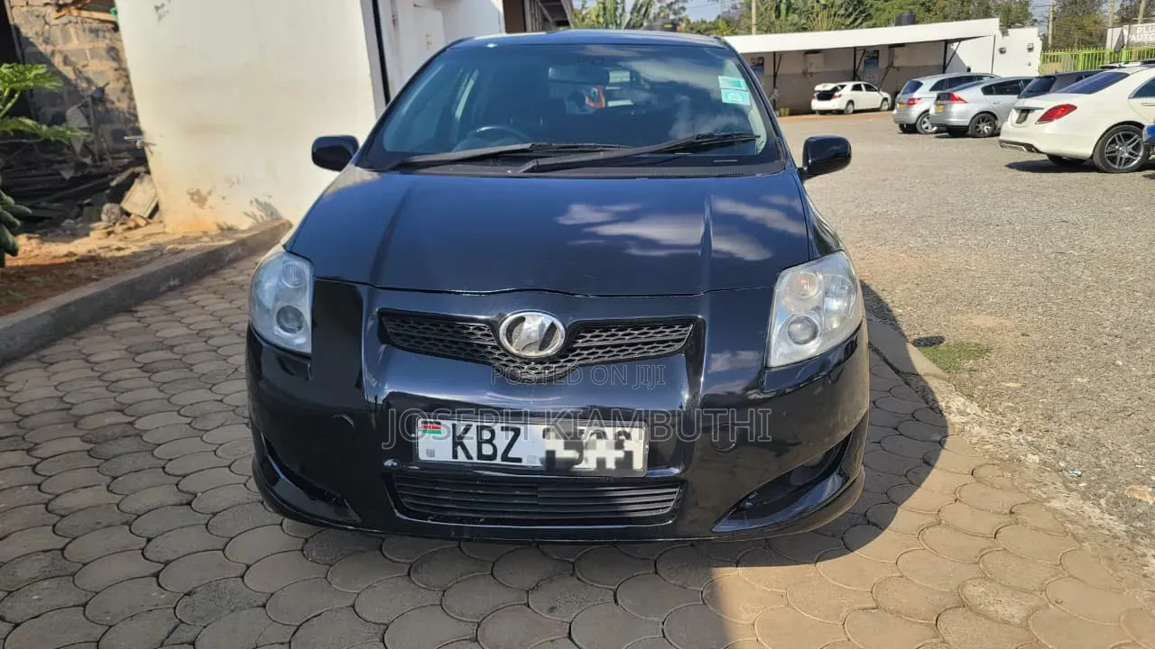 Toyota Auris 2008 Black