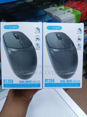 Microkingdom BT258 Rechargable Wireless Dual Mode Mouse.