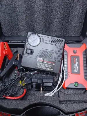 Portable Rechargeable Battery Booster for Roadside Assistance