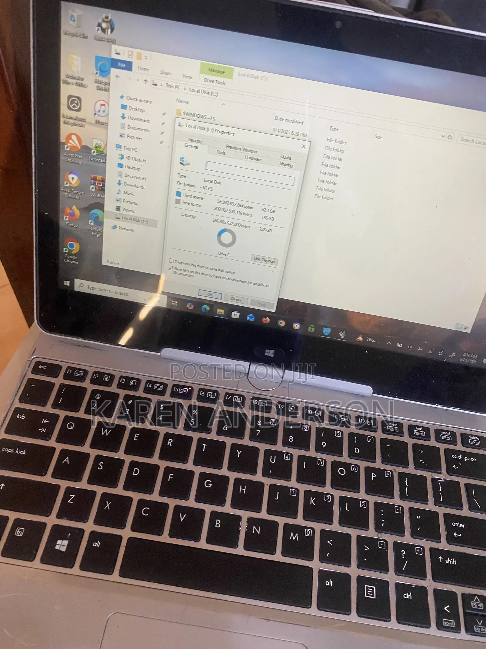 Laptop HP EliteBook 840 G5 4GB Intel Core i5 SSHD+SSD 256GB