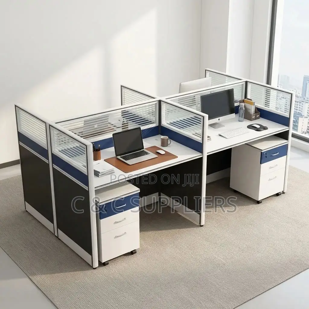 4-Way Modular Workstation Unit