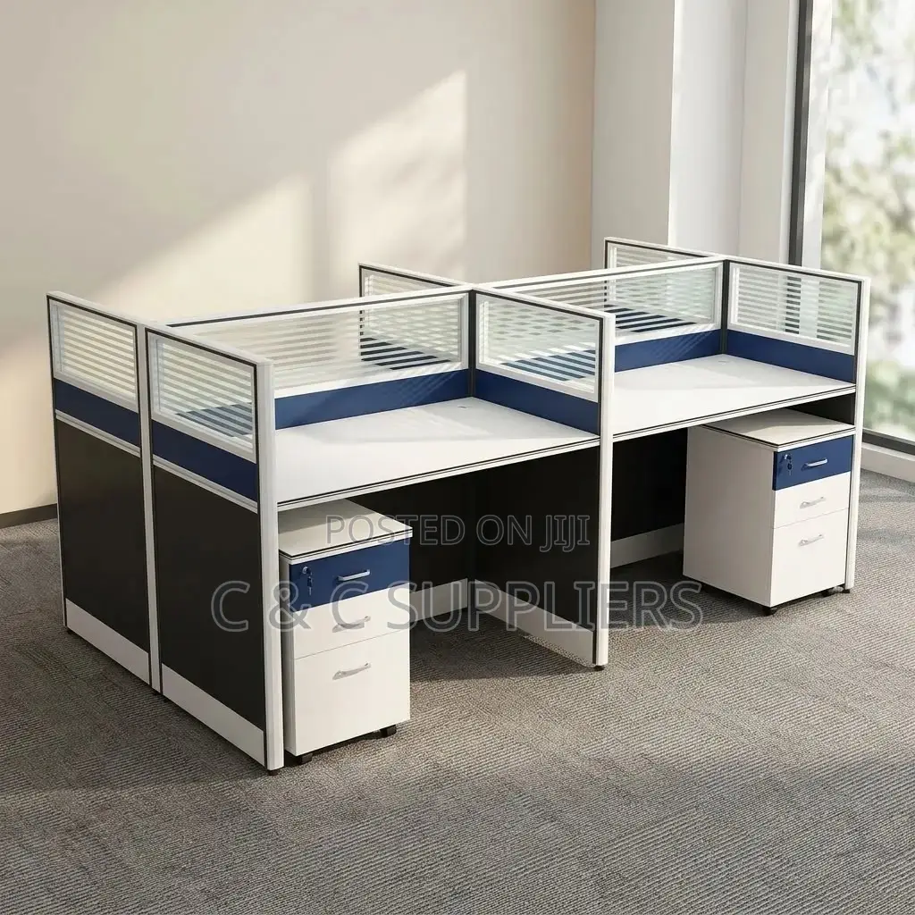 4-Way Modular Workstation Unit