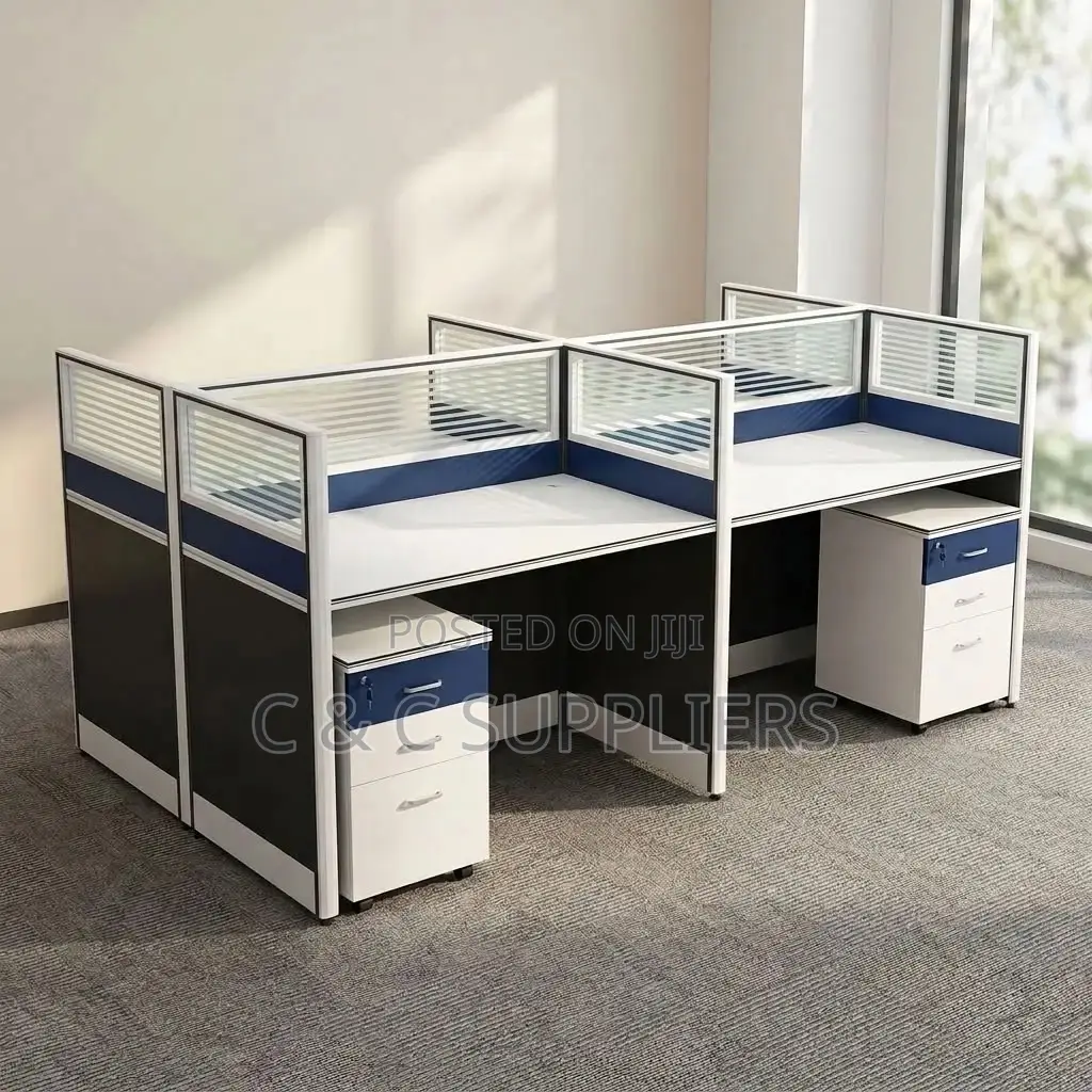 4-Way Modular Workstation Unit