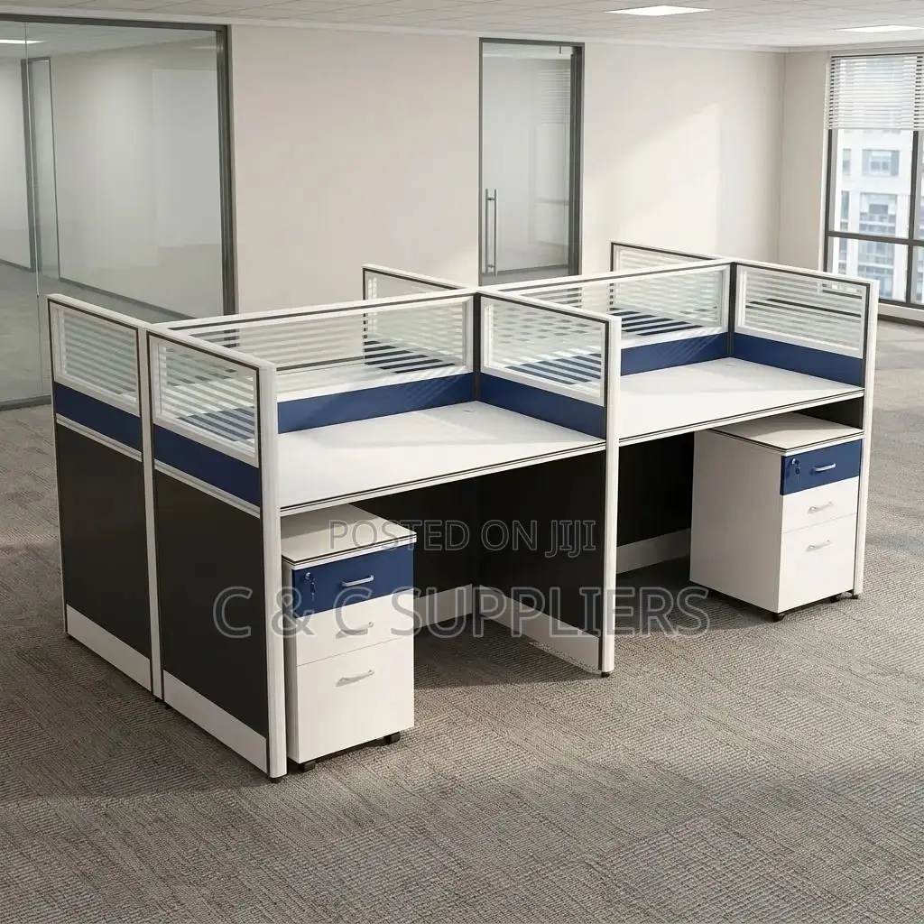 4-Way Modular Workstation Unit