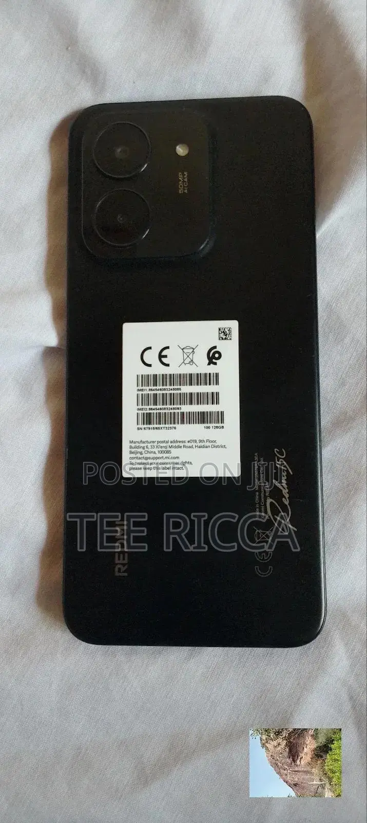 Xiaomi Redmi 15C 4G 128 GB Black