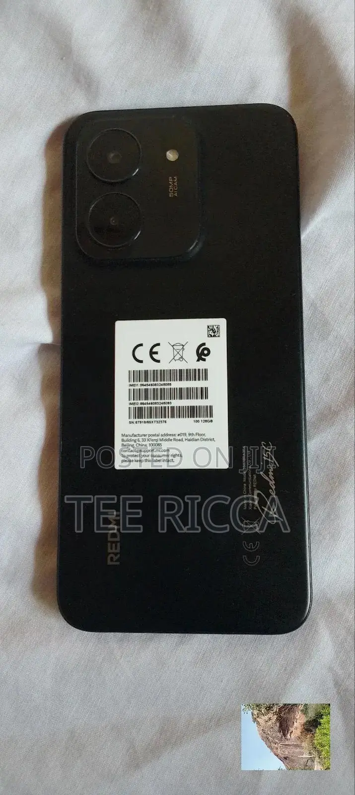 Xiaomi Redmi 15C 4G 128 GB Black