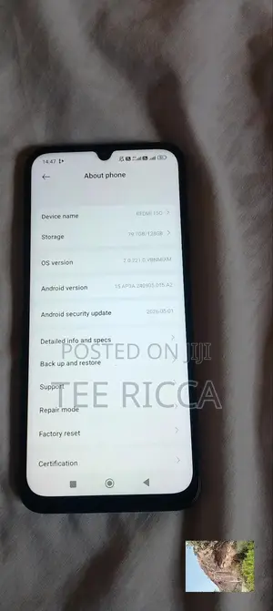 Xiaomi Redmi 15C 4G 128 GB Black