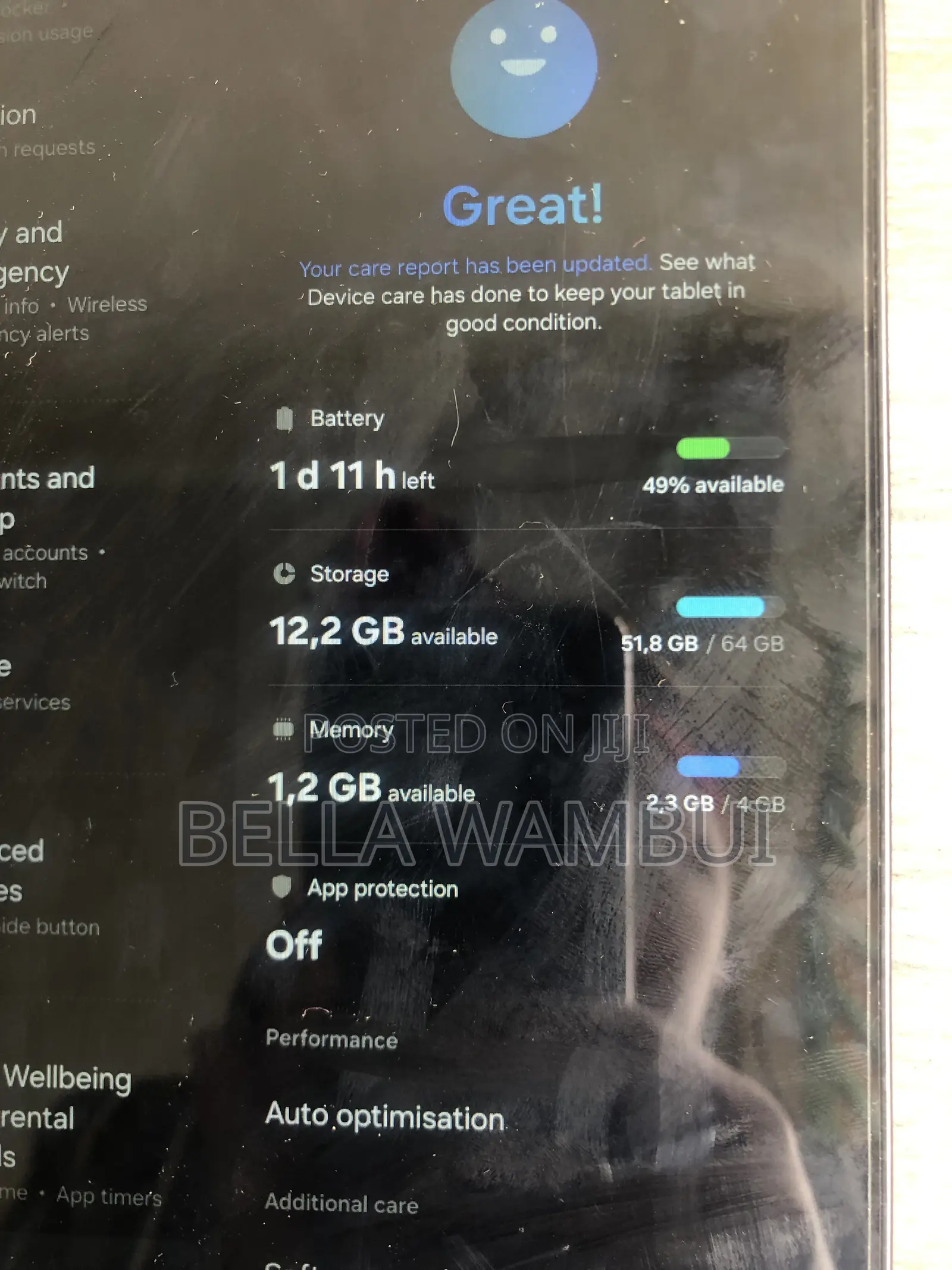 New Samsung Galaxy Tab A11 64 GB Gray