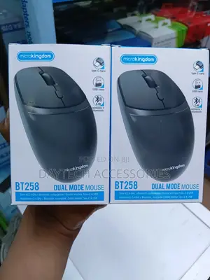 Microkingdom BT258 Dual Mode Mouse Both 2.4 GHz Wireless and Bluetooth