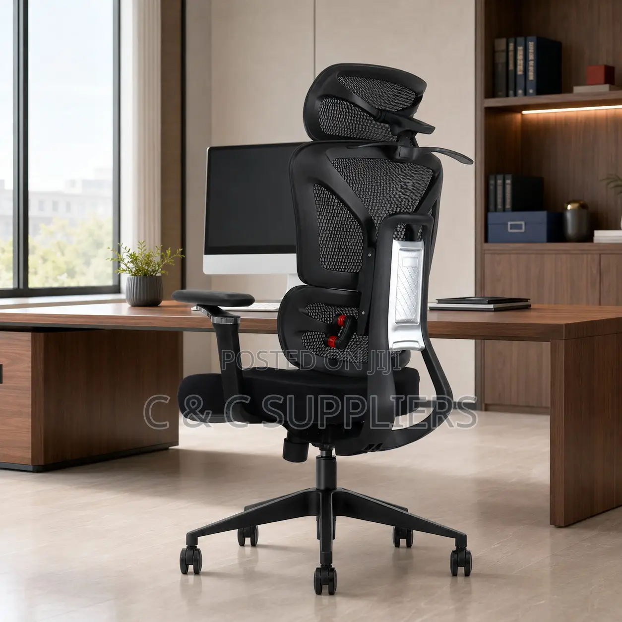 Executive Orthopedic Mesh Swivel Chair