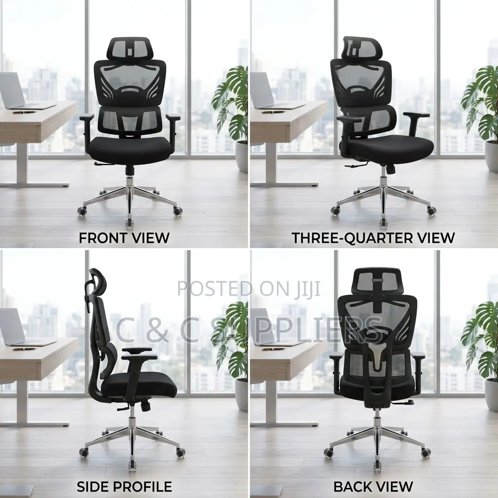 Executive Orthopedic Mesh Swivel Chair