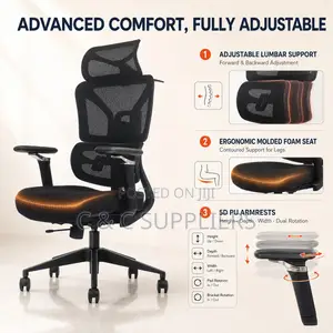 Executive Orthopedic Mesh Swivel Chair