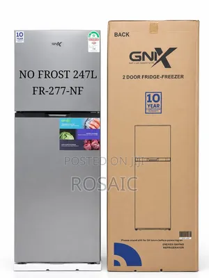 247 Litres Gnix NO FROST FR-227-NF Double Door Refrigerator