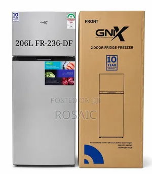 206 Litres Gnix FR-236-DF Double Refrigerator