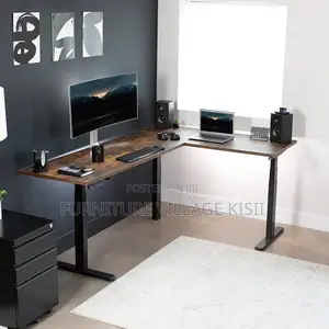 Office Table;1.4M Electric Adjustable Curved Stading Table