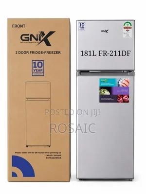 181 Litres GNIX FR-211DF Double Door Refrigerator