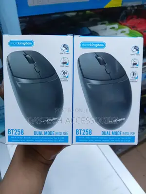 Microkingdom BT258 Dual Mode Mouse Rechargeable 2.4 GHz Wireless BT