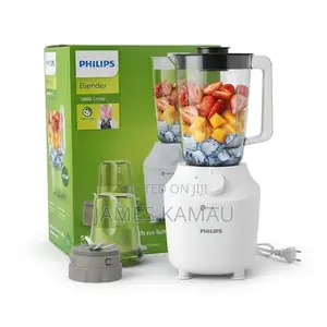 Philips 450W Blender 1L, 2 in 1 Kitchen Blender