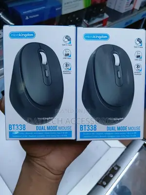Microkingdom BT338 Dual Mode Mouse 2.4 GHz and Bluetooth Connectivity