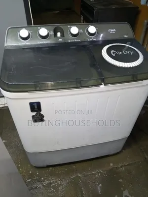 Mika 10kg Twin Tub Washing Machine,used Slightly