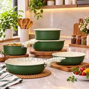 12pc Ceramic Detachable Fashionable Cookware Pots Set at 9,999