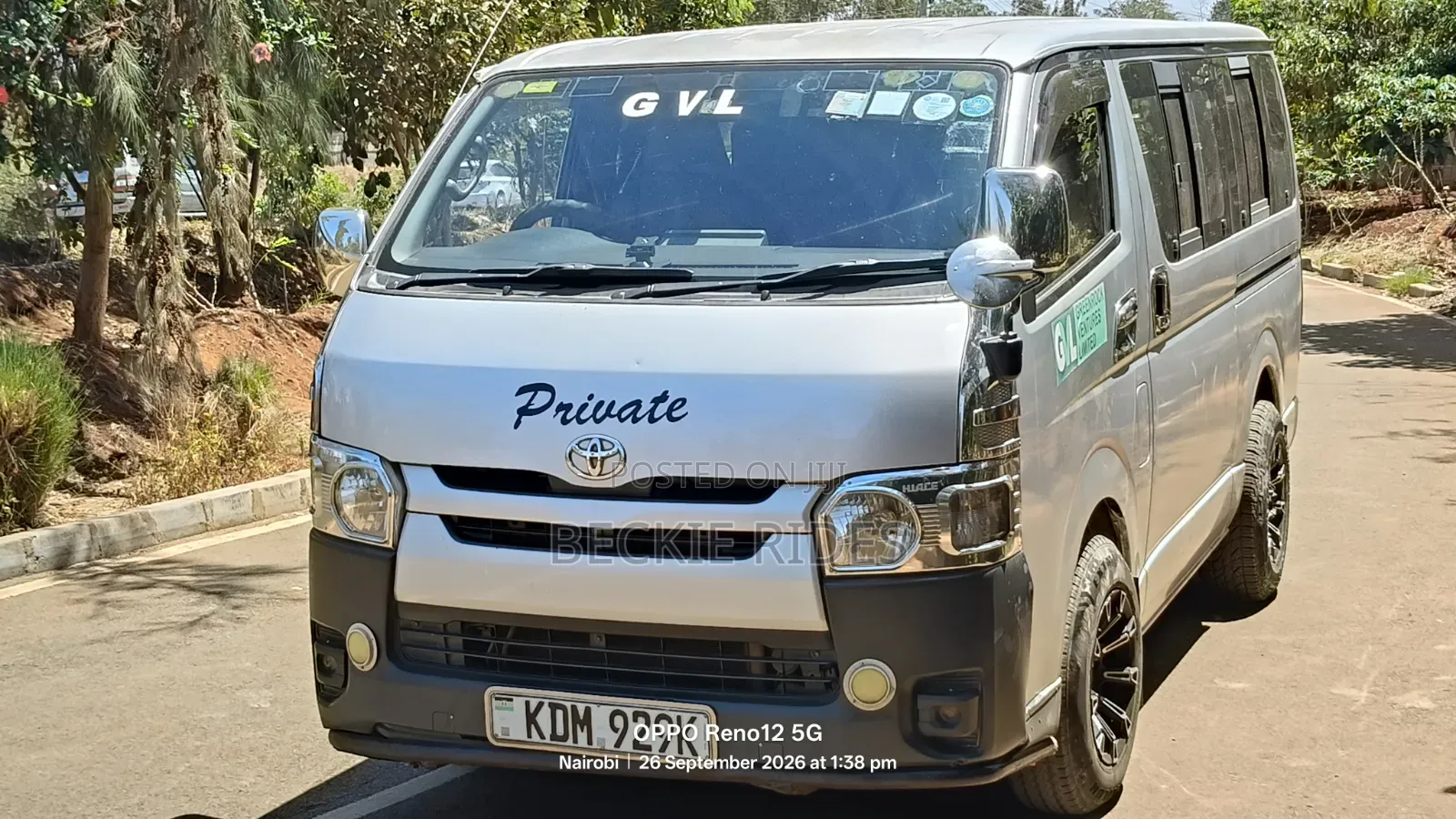 Toyota HiAce 2016 Silver