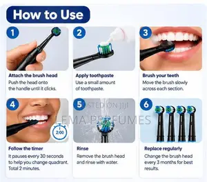 DEEP CLEAN Rechargeable Toothbrush: