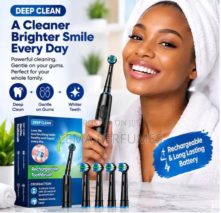DEEP CLEAN Rechargeable Toothbrush: