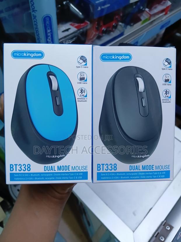 Microkingdom BT338 Dual Mode Mouse 2.4GHz Wireless and Bluetooth - main view