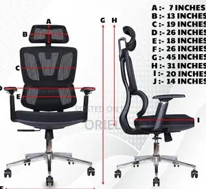 Office Chair – Comfortable Ergonomic Adjustable Desk Seating