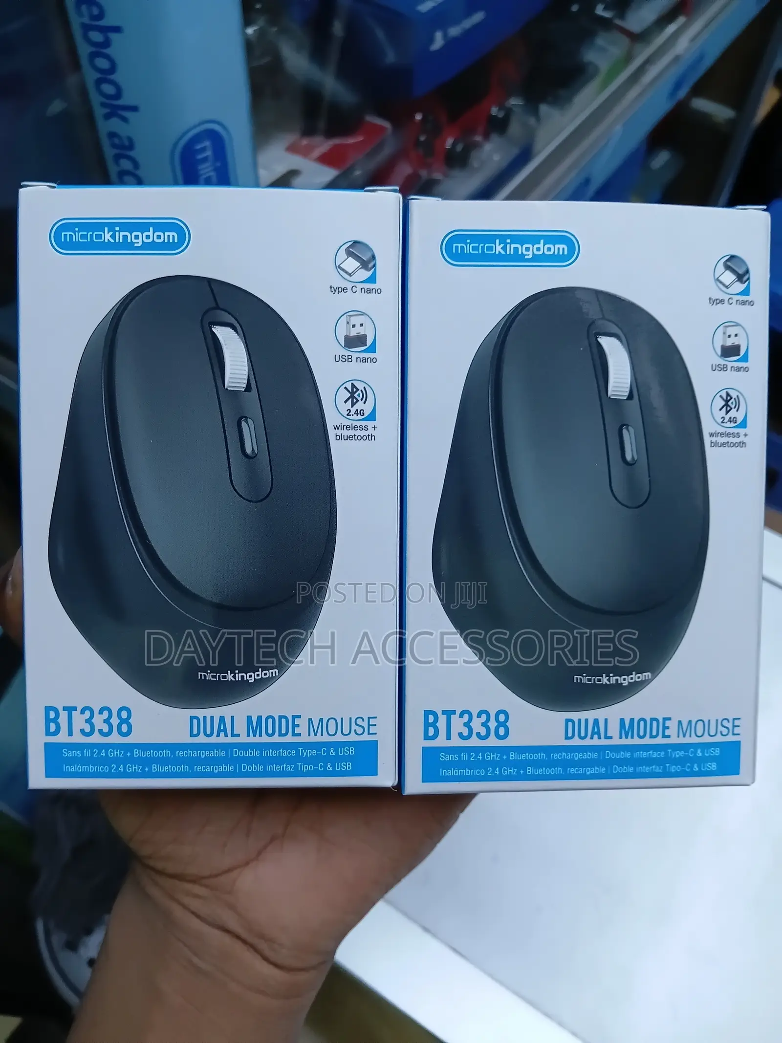Microkingdom BT338 Dual Mode Wireless Mouse,