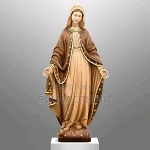 Virgin Mary Wood Sculptures