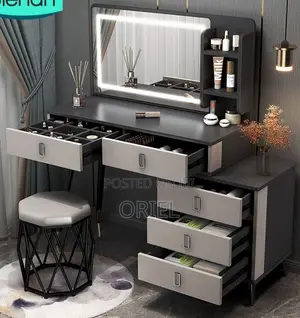Dressing Table – Modern Stylish Bedroom Vanity Storage Table