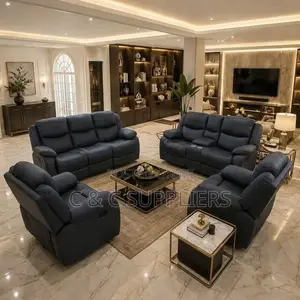 7-Seater Rocking Recliner Sofa Set.