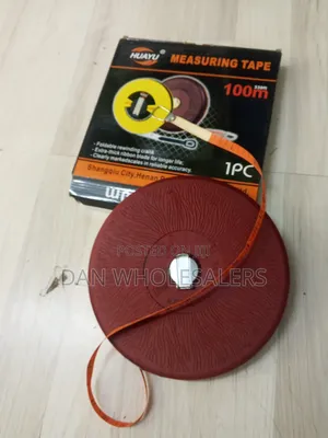 Huayu 100M Open Reel Measuring Tape With Foldable Crank Handle