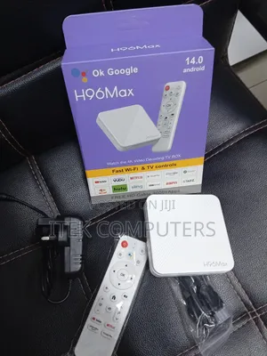 H96 Max Ultra HD Android TV Box for Movies Shows Music and Apps Device