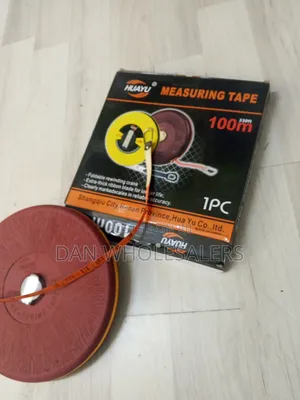 100meters Measuring Tape Fiber Tape for Construction and Survey